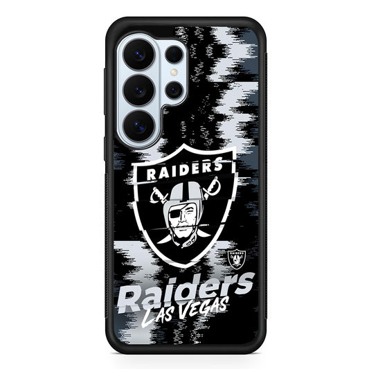 Las Vegas Raiders Abstract Color Samsung Galaxy S26 Ultra Case | Protective Phone Cover