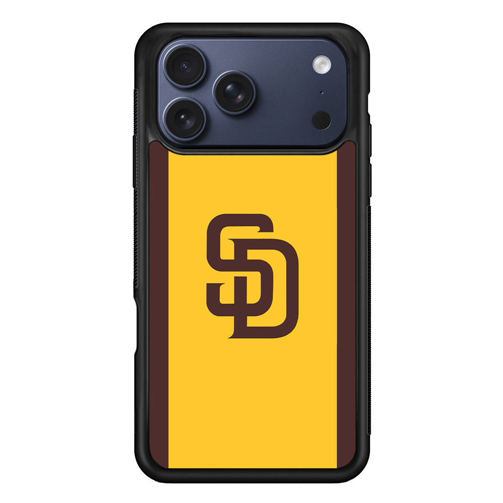 San Diego Padres Logo iPhone 17 Pro Max Case | Slim Protective Cover for iPhone 17 Pro Max