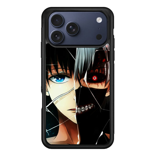Ken Kaneki Tokyo Ghoul Face iPhone 17 Pro Max Case | Slim Protective Cover for iPhone 17 Pro Max