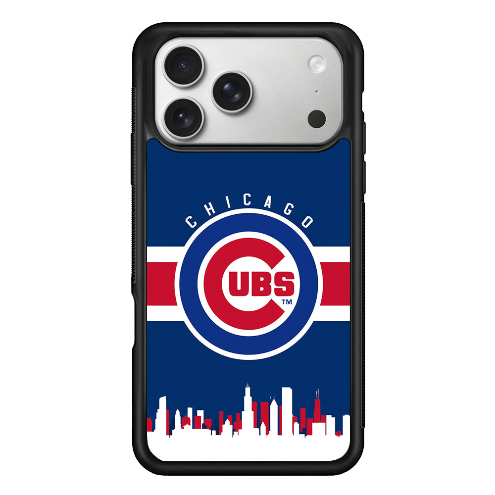 Chicago Cubs Logo iPhone 17 Pro Case | Slim Rubber Case for iPhone 17 Pro