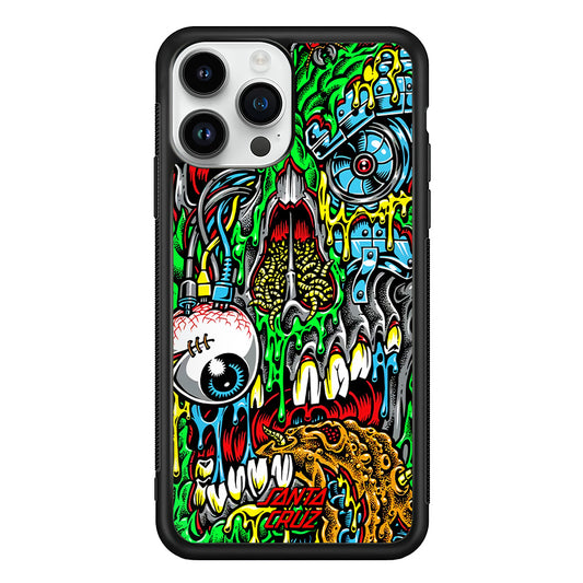 Santa Cruz Cyber Zombie iPhone 13 Pro Case | Slim Rubber Case for iPhone 13 Pro
