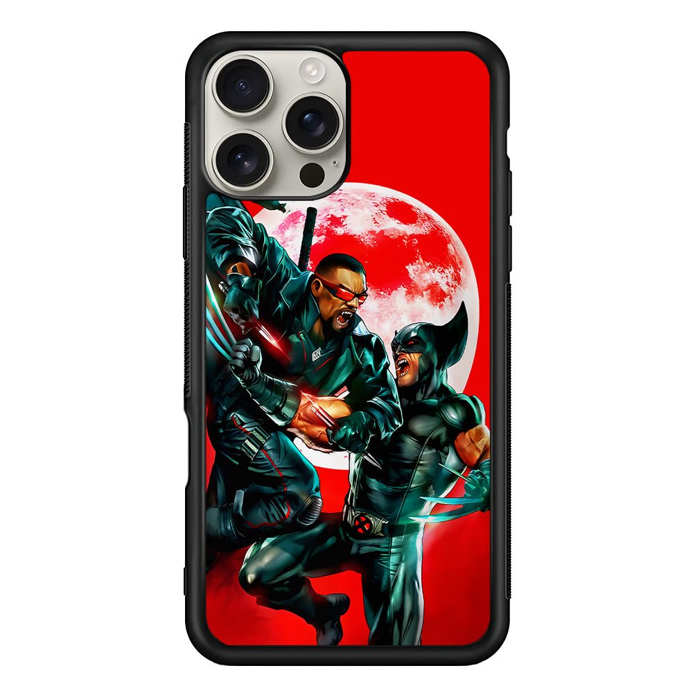 Blade Vampire VS Wolverine iPhone 16 Pro Max Case | Stylish Protective Case for iPhone 16 Pro Max