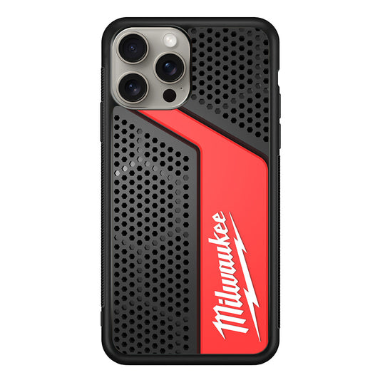 Milwaukee Tool Speaker iPhone 15 Pro Case | Slim Rubber Case for iPhone 15 Pro