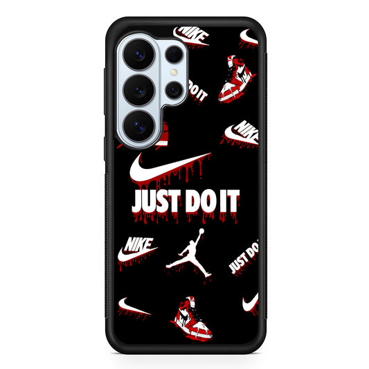 Nike X Air Jordan Black Samsung Galaxy S26 Ultra Case | Protective Phone Cover