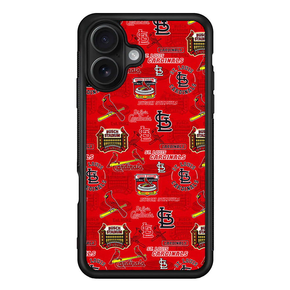 St. Louis Cardinals Retro iPhone 16 Case - Oxvistore
