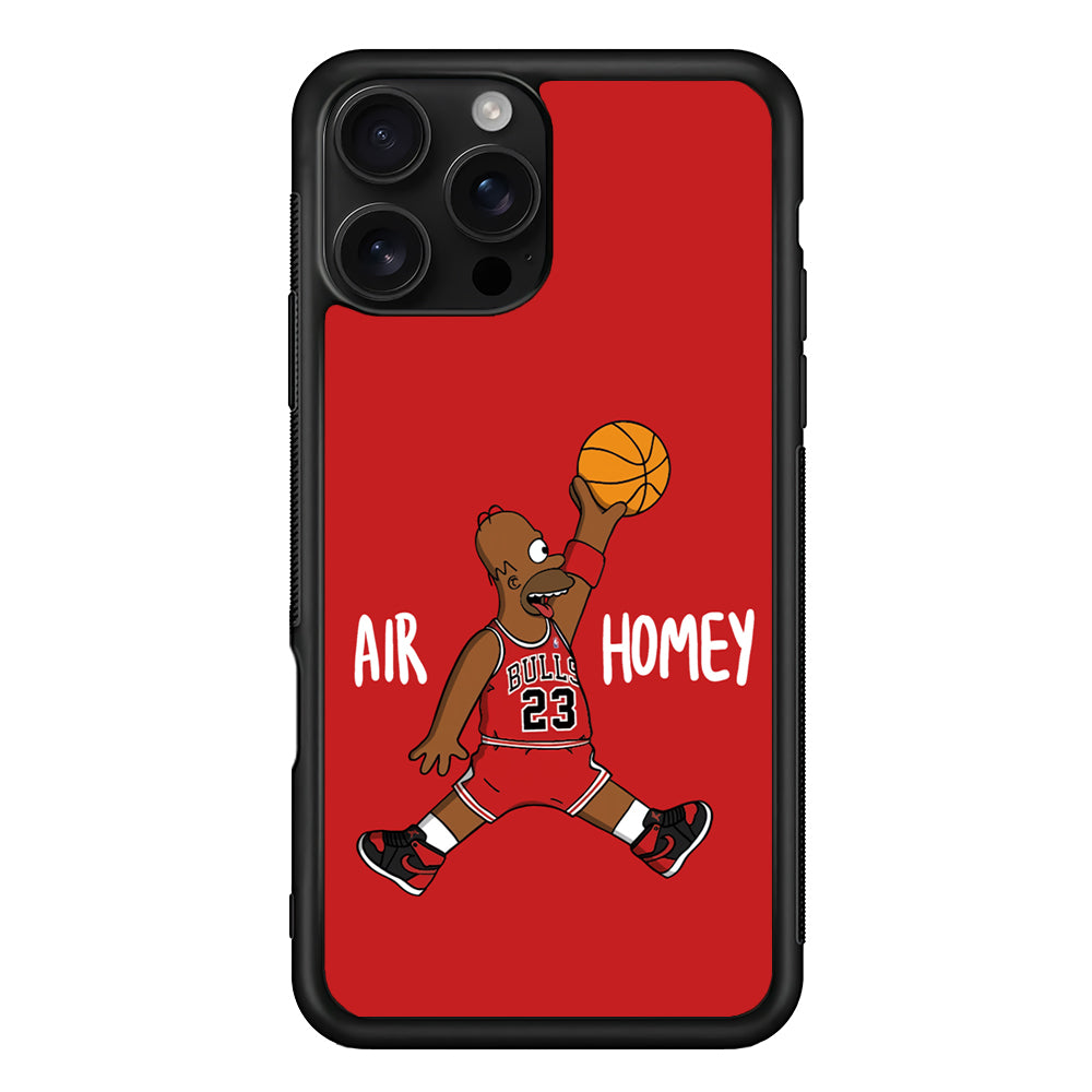Simpson Air Homey Chicago Bulls iPhone 16 Pro Case | Durable Protective Case for iPhone 16 Pro