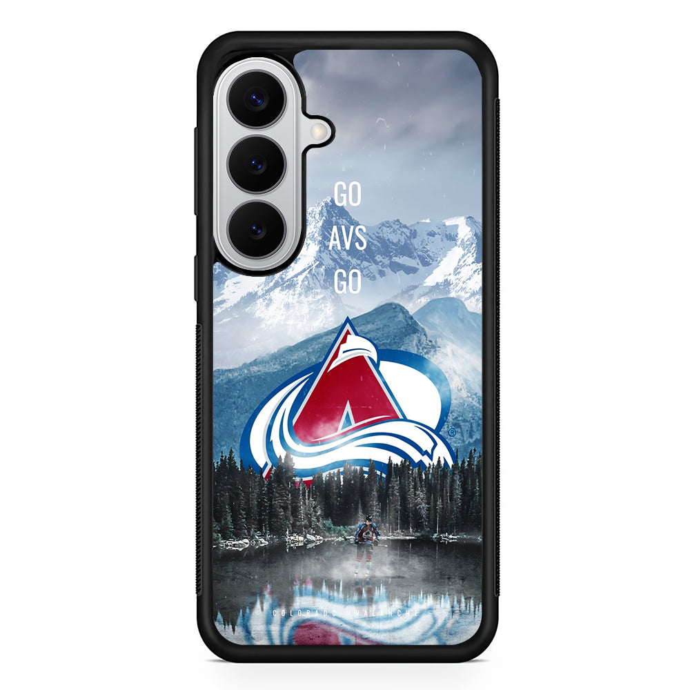 Colorado Avalanche Nature Samsung Galaxy S26 Case | Protective Rubber Cover