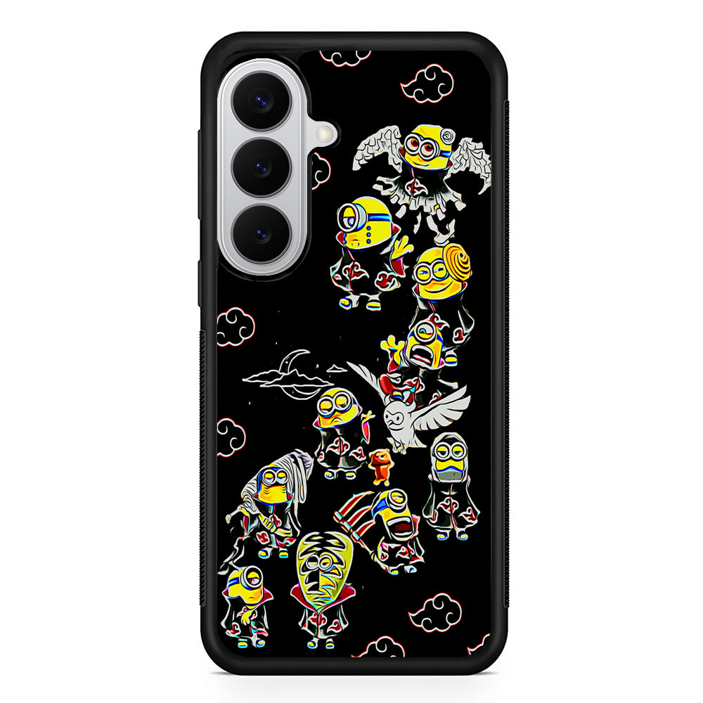 Minions Akatsuki Cosplay Samsung Galaxy S26 Case | Protective Rubber Cover