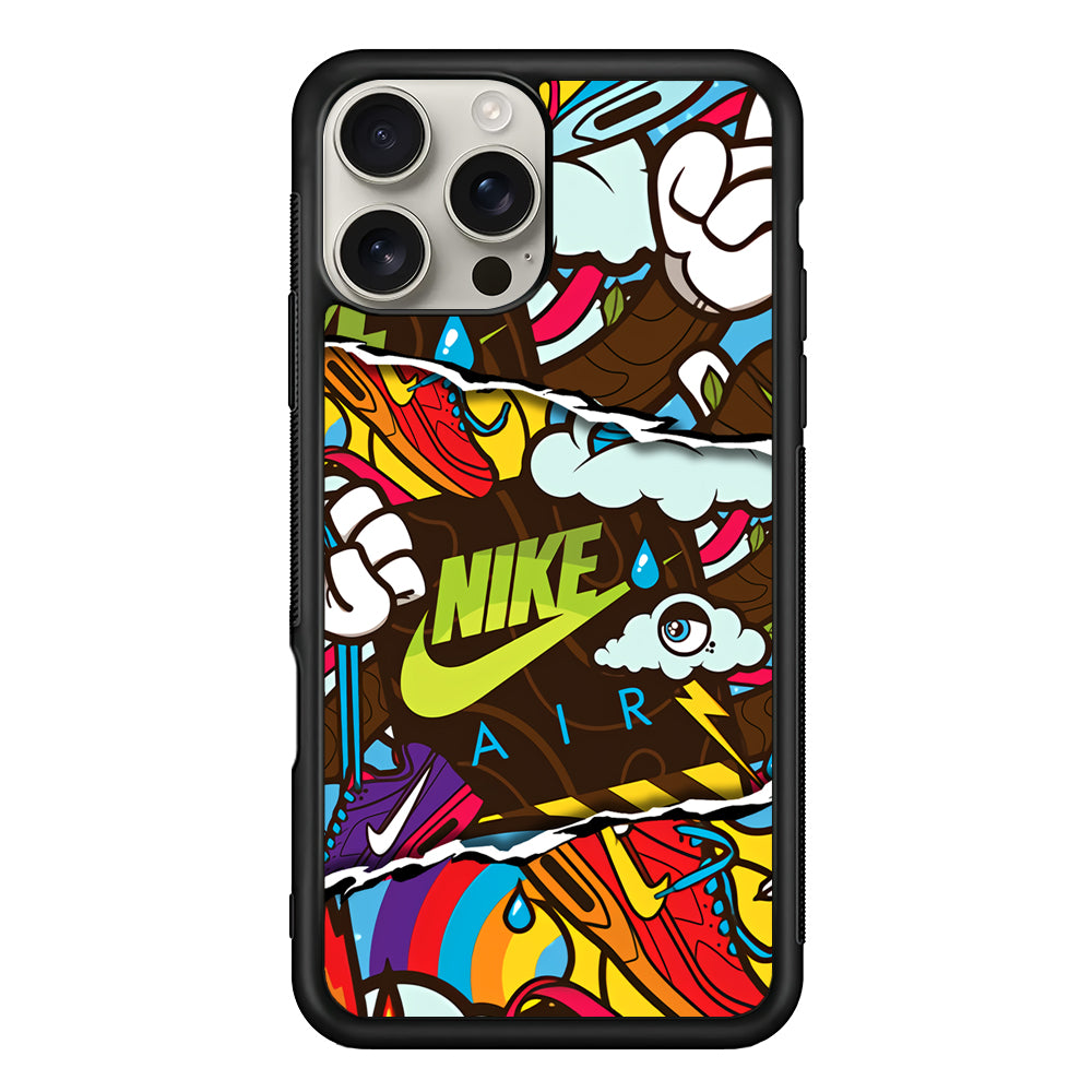 Nike Colorful Imagination iPhone 16 Pro Max Case | Durable Everyday Protective Cover