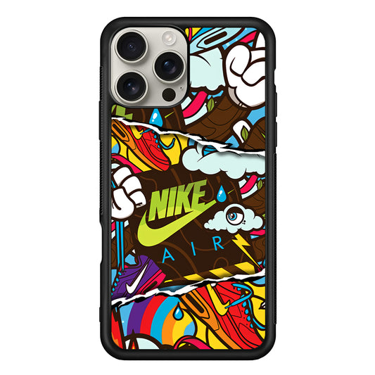 Nike Colorful Imagination iPhone 16 Pro Max Case | Durable Everyday Protective Cover
