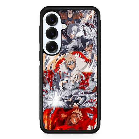 Powerful Techniques Seven Naruto Hokage Samsung Galaxy S25 Plus Case | Slim Rubber Cover for Samsung Galaxy S25 Plus