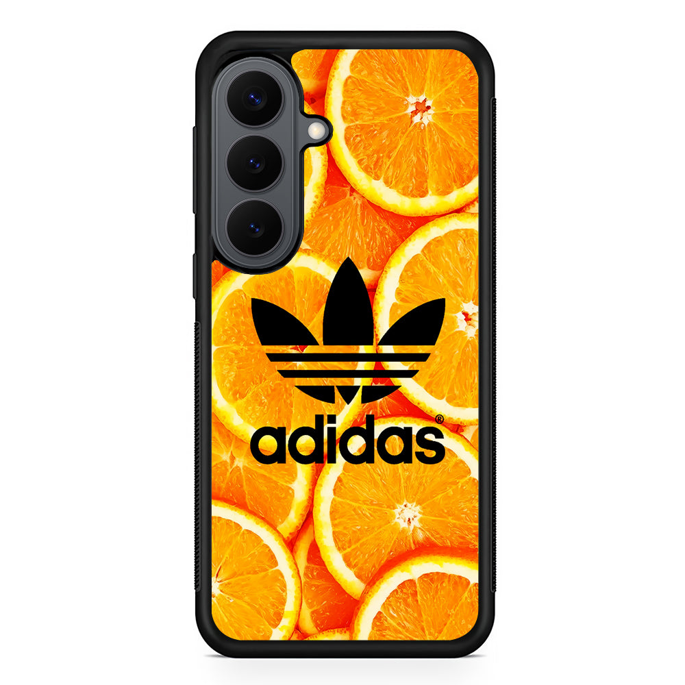 Adidas Logo Orange Fruits Samsung Galaxy S26 Plus Case | Durable Samsung Galaxy S26 Plus Cover