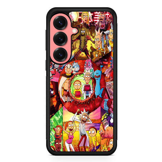 Rick and Morty Best Scene Samsung Galaxy S25 Case | Protective Case for Samsung Galaxy S25