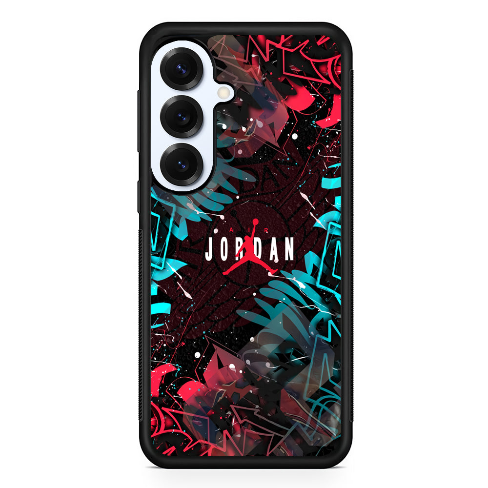 Air Jordan Beauty of Street Art Samsung Galaxy S25 Plus Case | Durable Samsung Galaxy S25 Plus Phone Case