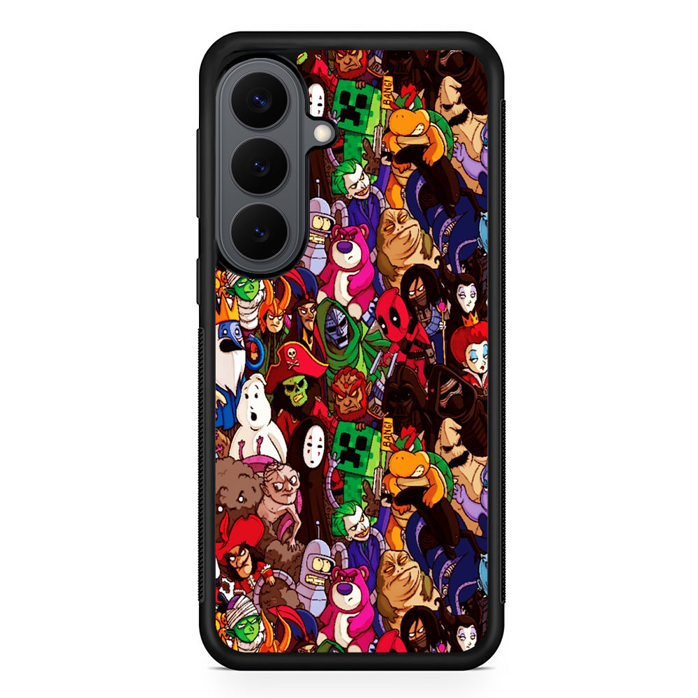Cartoon Villain Collection Samsung Galaxy S26 Plus Case | Slim Rubber Case for Samsung Galaxy S26 Plus