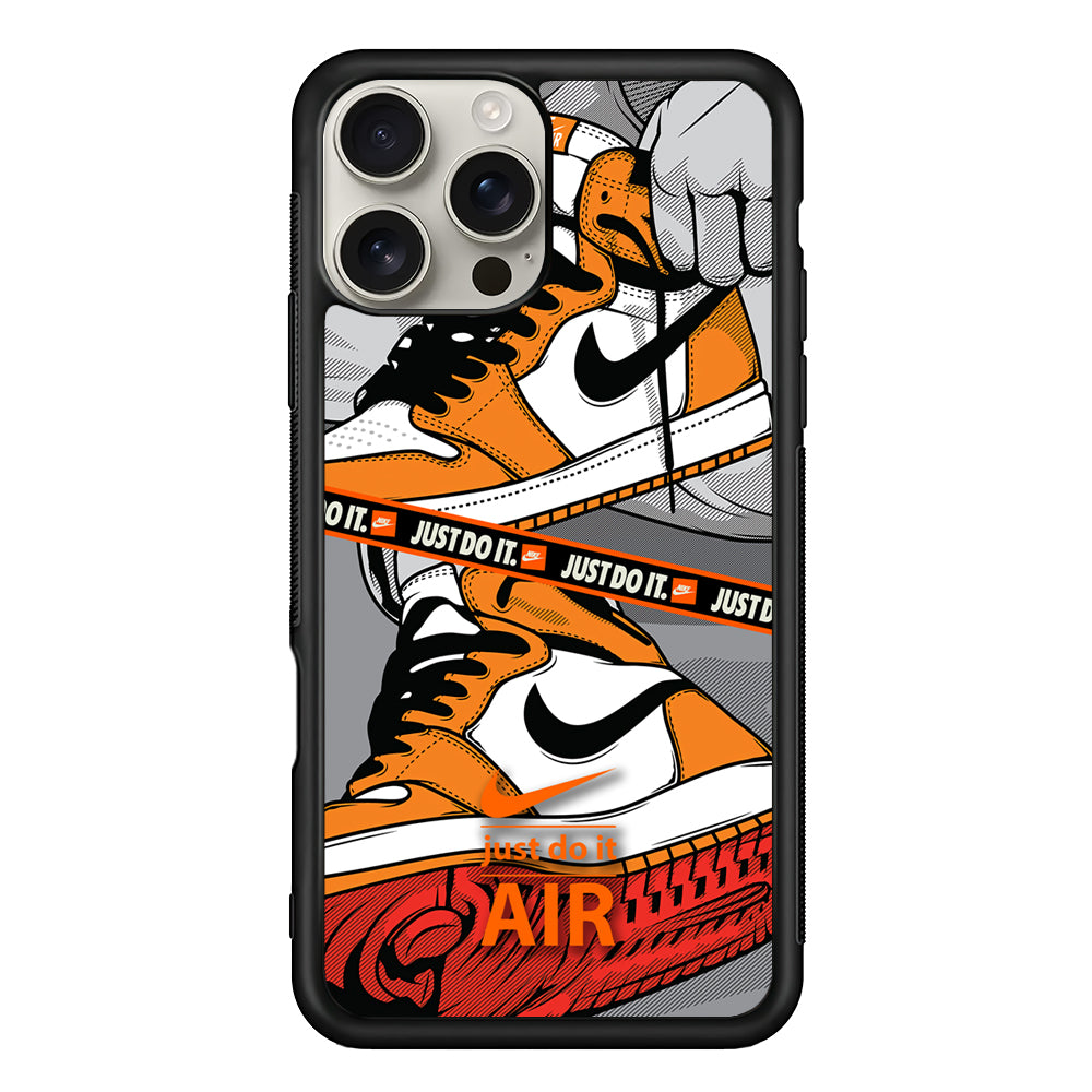 Nike Close Up The Sneaker iPhone 16 Pro Max Case | Durable Everyday Protective Cover