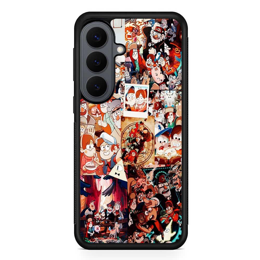 Gravity Falls Aesthetic Collage Samsung Galaxy S26 Plus Case | Slim Rubber Case for Samsung Galaxy S26 Plus
