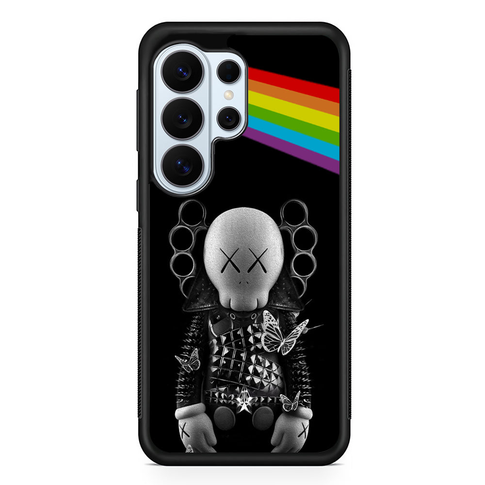 Kaws Metal Style Rainbow Samsung Galaxy S26 Ultra Case | Slim Rubber Case for Samsung Galaxy S26 Ultra