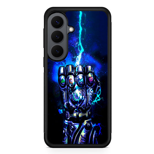 Thanos Gauntlet Stick Symbol Samsung Galaxy S26 Plus Case | Slim Rubber Case for Samsung Galaxy S26 Plus