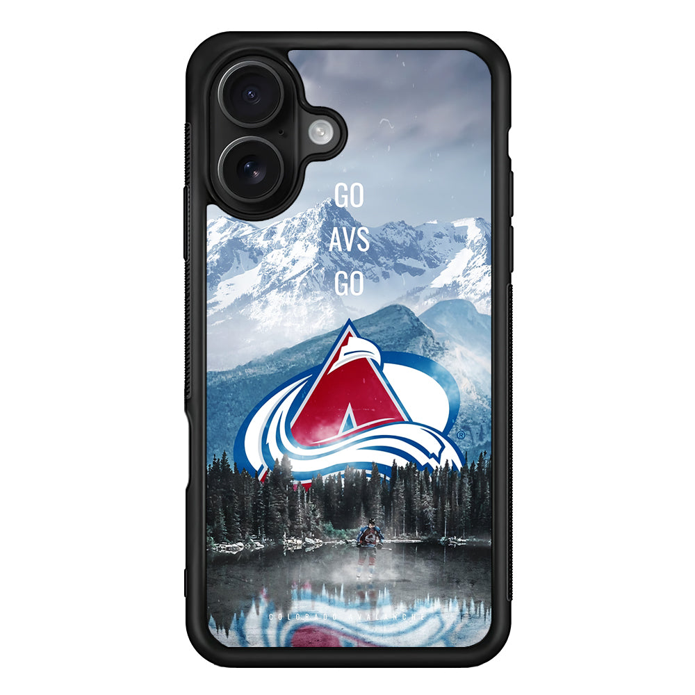 Colorado Avalanche Nature iPhone 16 Case - Oxvistore