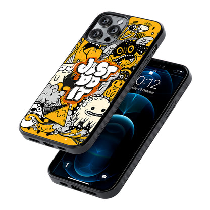 Nike Make Smile with Doodle 2D Rubber Phone Case | Slim Protective Phone Case