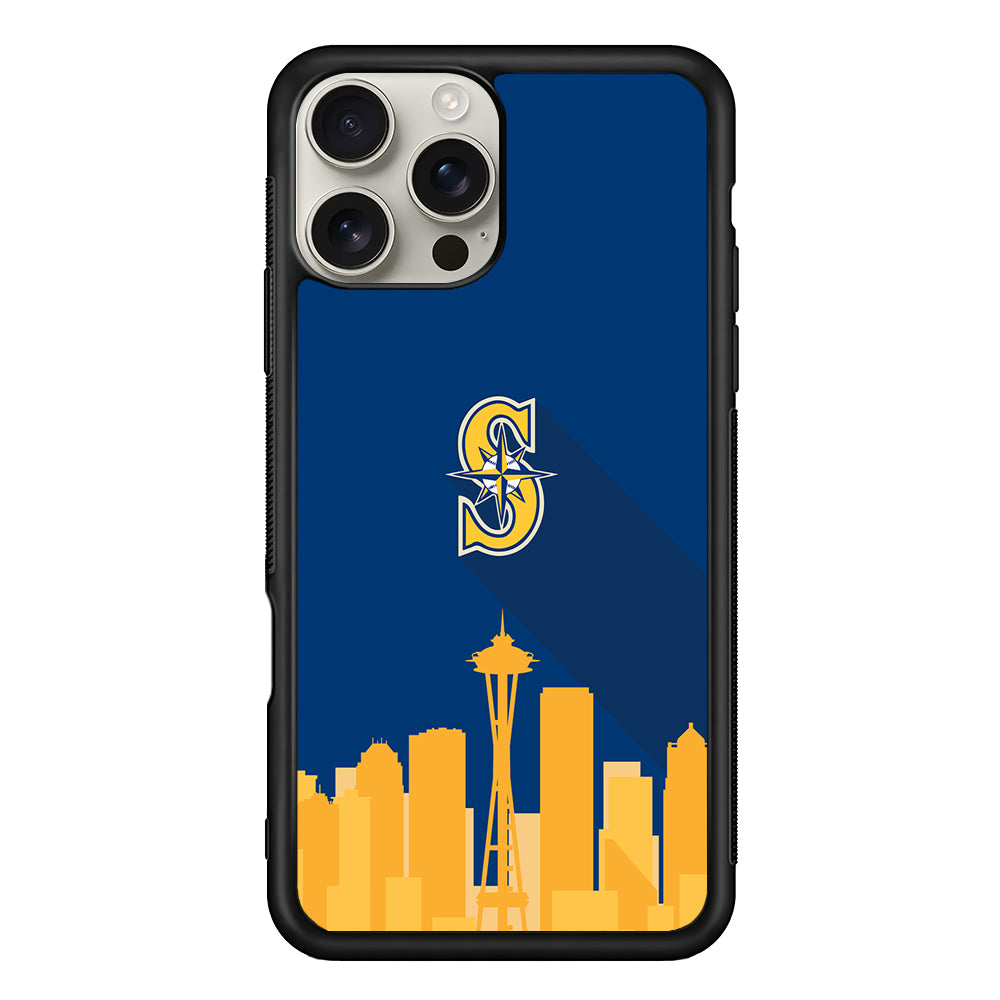 Seattle Mariners Logo iPhone 16 Pro Max Case | Stylish Protective Case for iPhone 16 Pro Max