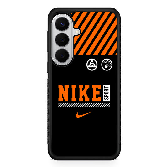 Nike Sport Line Graphics Samsung Galaxy S26 Case | Slim Samsung Galaxy S26 Rubber Case