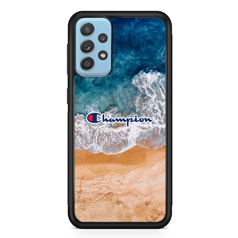 Champion Beach Samsung Galaxy A72 Case | Slim Rubber Case for Samsung Galaxy A72