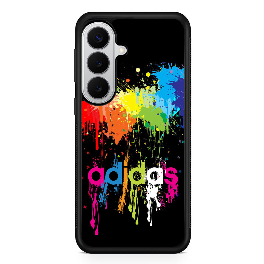 Adidas Paint Brush Samsung Galaxy S26 Case | Slim Samsung Galaxy S26 Rubber Case