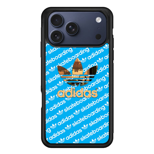 Adidas Skateboarding Patern Box iPhone 17 Pro Max Case | Durable Rubber Case for iPhone 17 Pro Max