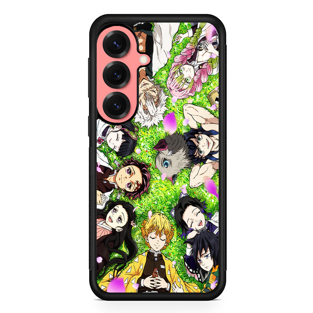 Demon Slayer All Characters Samsung Galaxy S25 Case | Protective Case for Samsung Galaxy S25