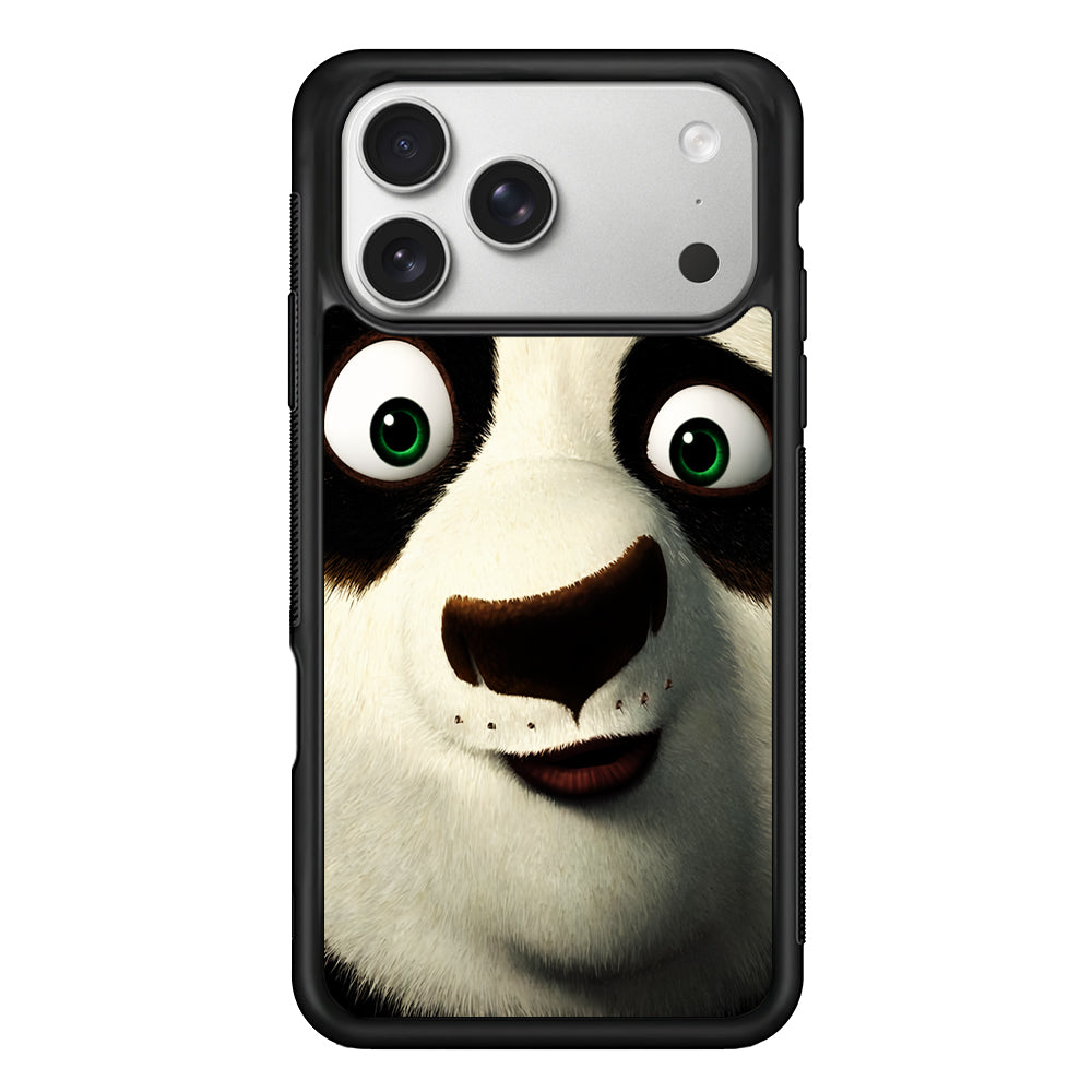 Kung Fu Panda Closeup iPhone 17 Pro Case | Slim Rubber Case for iPhone 17 Pro
