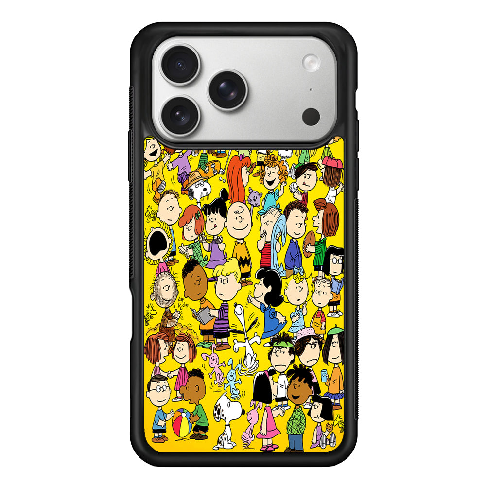 The Charlie Brown and Friends Peanuts iPhone 17 Pro Case | Slim Rubber Case for iPhone 17 Pro