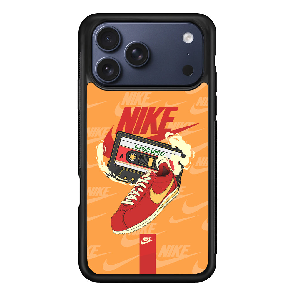 Nike Classic Stride iPhone 17 Pro Max Case | Durable Rubber Case for iPhone 17 Pro Max