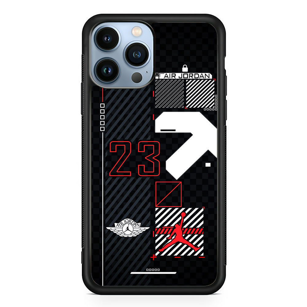 Air Jordan Robot Dome 2D Rubber Phone Case | Slim Protective Phone Case