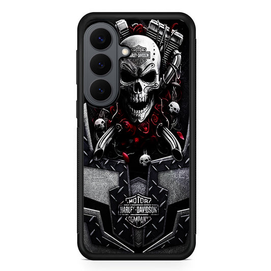 Harley Davidson Skull Art Samsung Galaxy S26 Plus Case | Durable Samsung Galaxy S26 Plus Cover