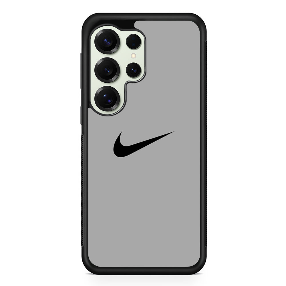 Nike Gray Full Samsung Galaxy S25 Ultra Case | Durable Rubber Case for Samsung Galaxy S25 Ultra