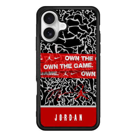 Air Jordan Element of The Game iPhone 16 Plus Case – Slim Fit Protective Phone Case