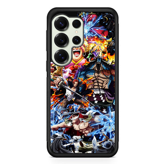 One Piece All Yonkou Samsung Galaxy S25 Ultra Case | Durable Rubber Case for Samsung Galaxy S25 Ultra