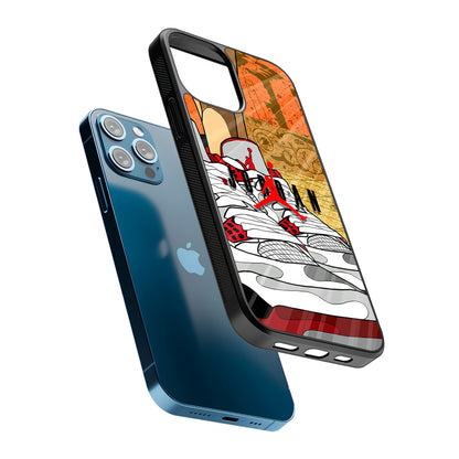 Air Jordan The Cartoon Shoes 2D Rubber Phone Case | Slim Protective Phone Case