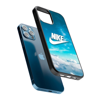 Nike Bluish Cloudy 2D Rubber Phone Case | Slim Protective Phone Case