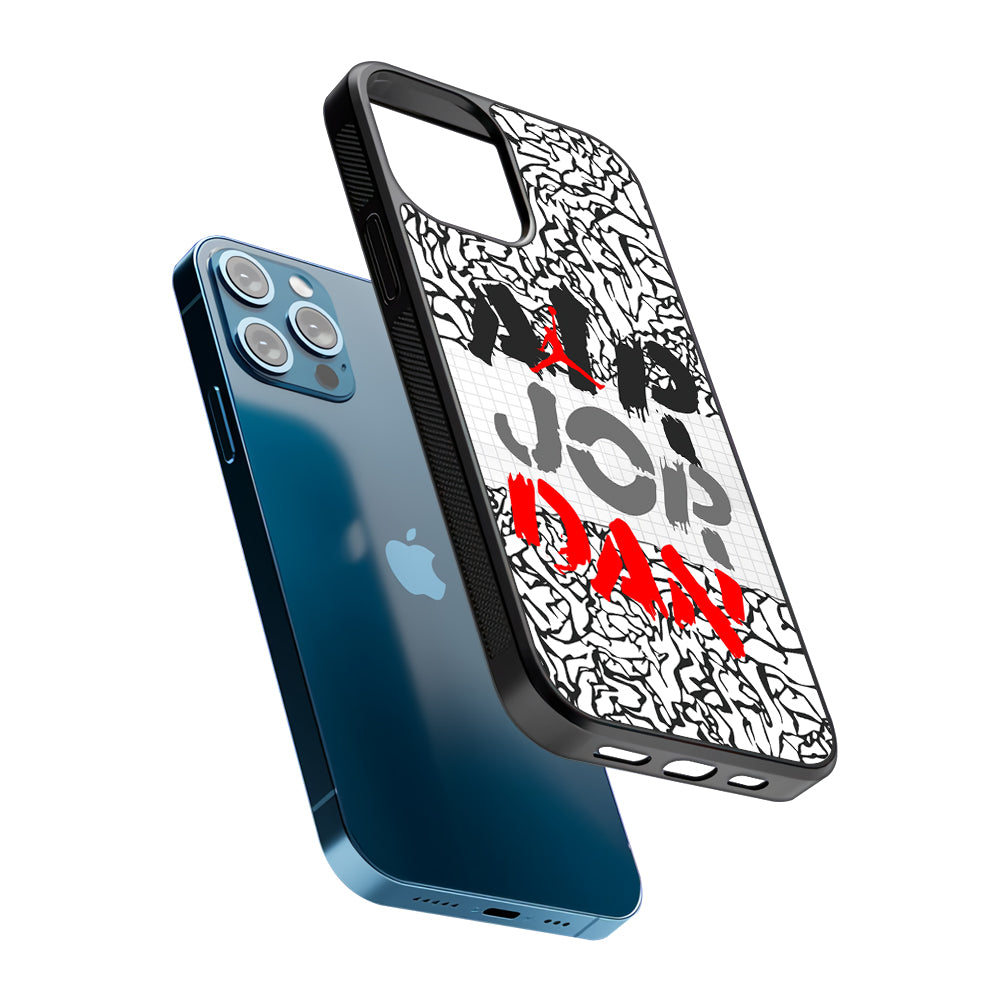 Air Jordan Drop The Paintbrush 2D Rubber Phone Case | Slim Protective Phone Case