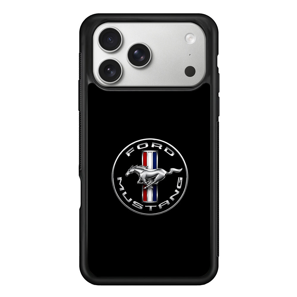 Ford Mustang Icon of Speed iPhone 17 Pro Case | Slim Rubber Case for iPhone 17 Pro