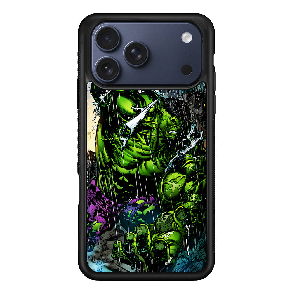 Angry Hulk Destroys The City iPhone 17 Pro Max Case | Slim Protective Cover for iPhone 17 Pro Max