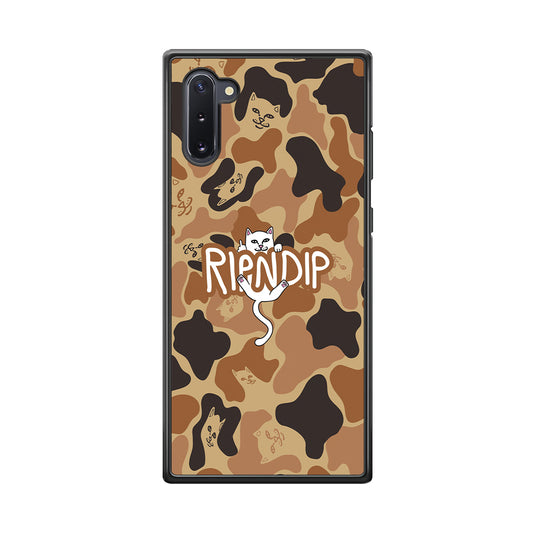 Rip N Dip Brown Camo Samsung Galaxy Note 10 Case | Slim Rubber Case for Samsung Galaxy Note 10