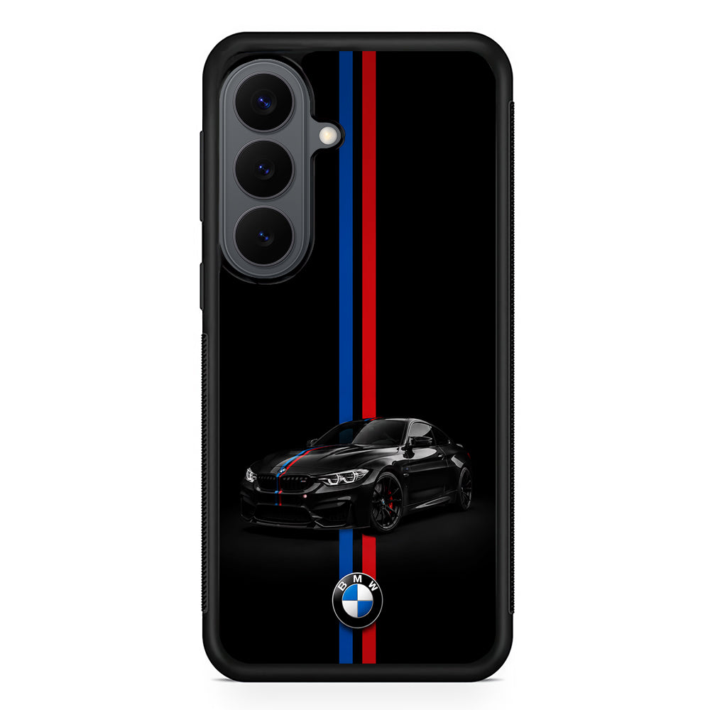 BMW M4 Coupe Racing Stripe Samsung Galaxy S26 Plus Case | Slim Rubber Case for Samsung Galaxy S26 Plus