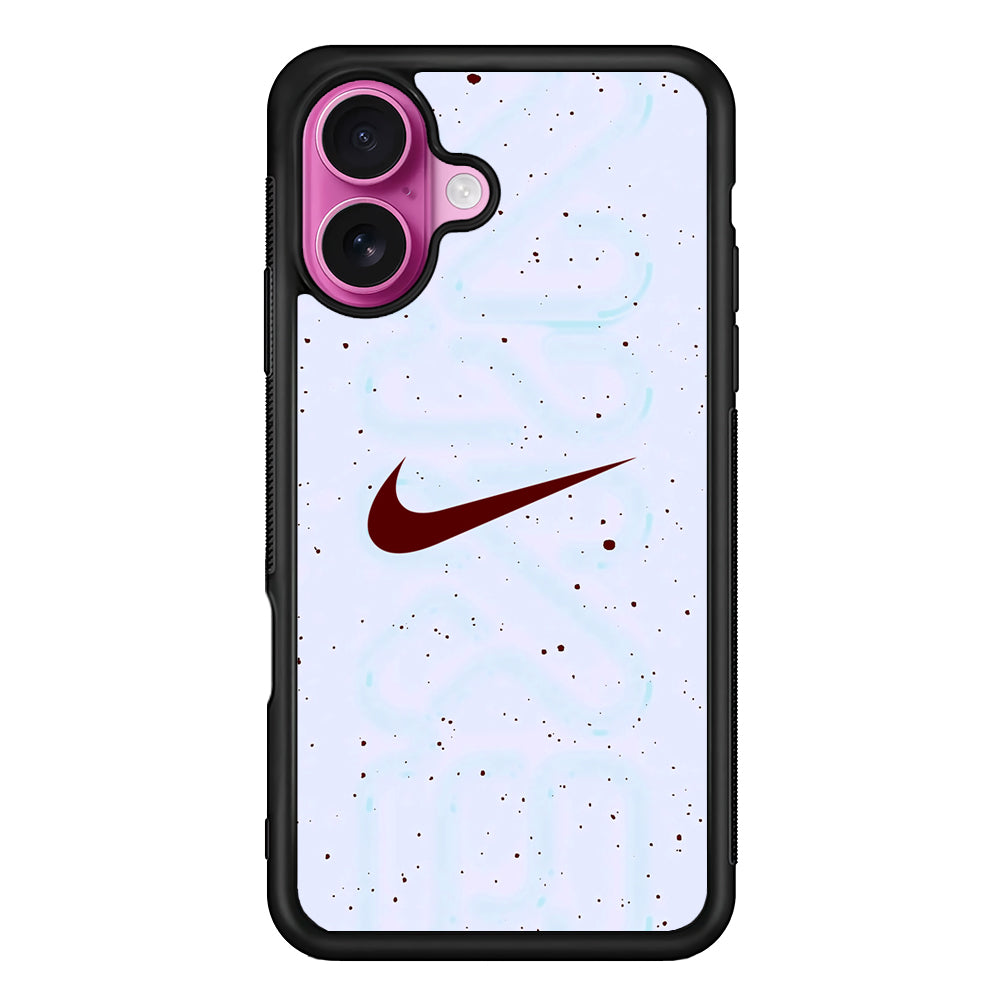 Nike Invisible Shadow iPhone 17 Case - Slim Rubber Case for iPhone 17