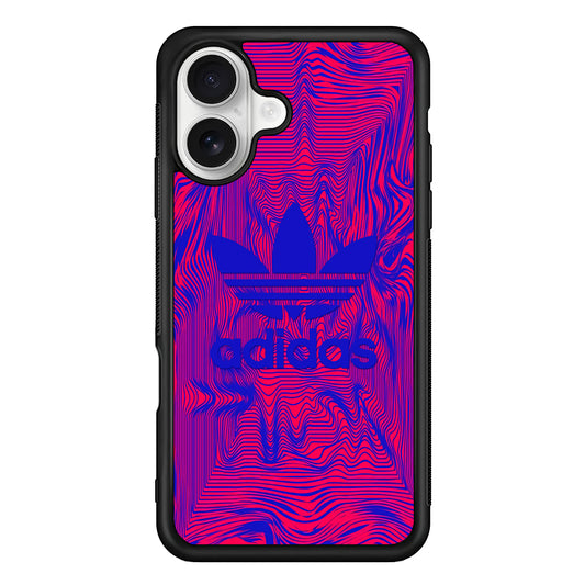 Adidas Line Sketch iPhone 16 Plus Case – Slim Fit Protective Phone Case
