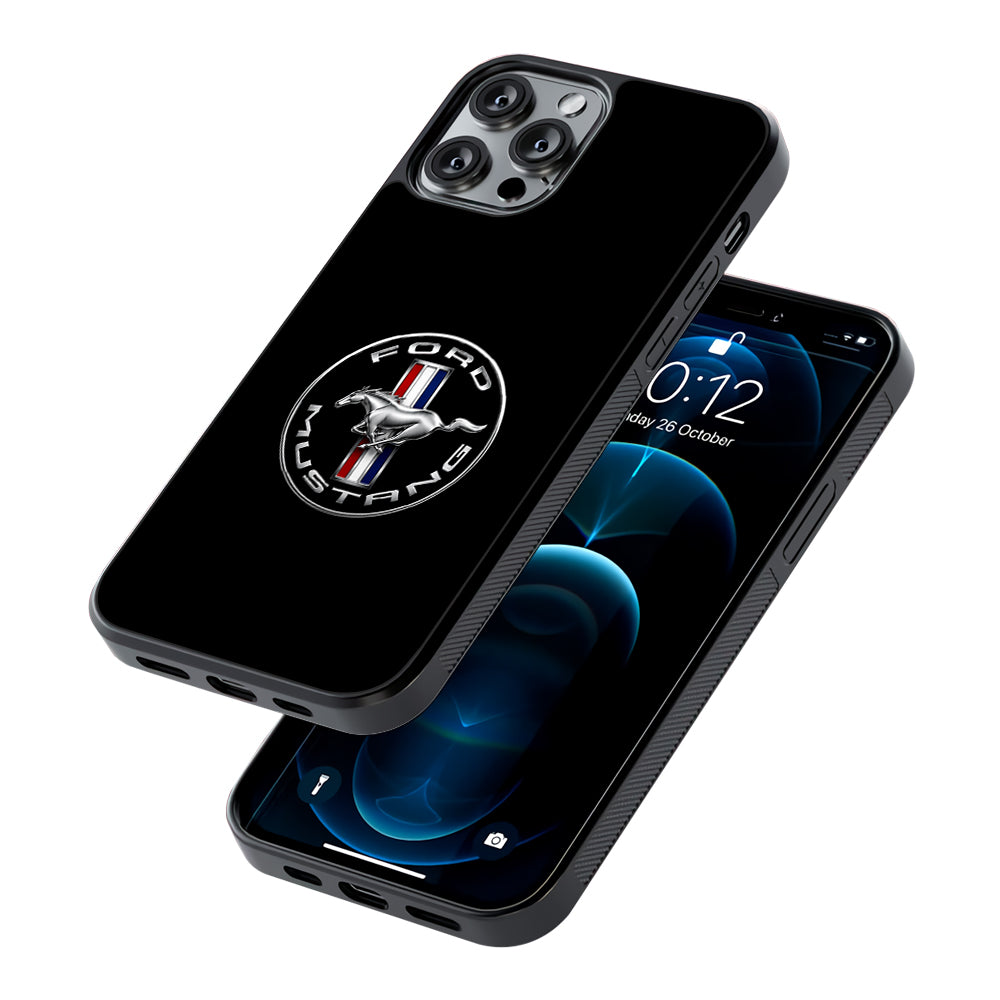 Ford Mustang Icon of Speed 2D Rubber Phone Case | Durable Phone Case