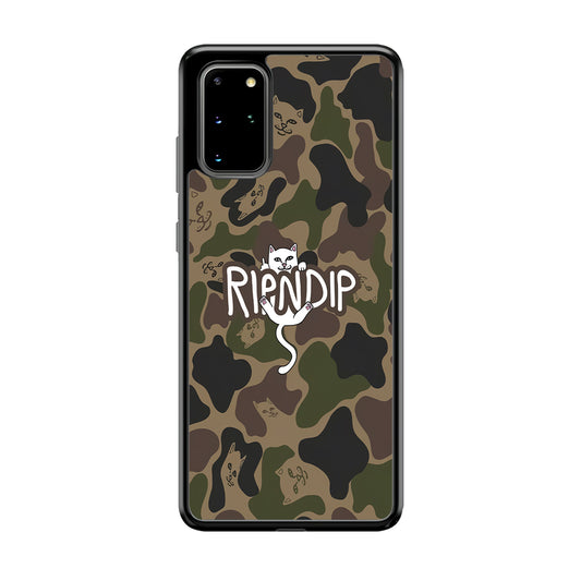 Rip N Dip Green Camo Samsung Galaxy S20 Plus Case | Slim Rubber Case for Samsung Galaxy S20 Plus